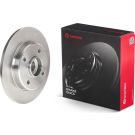 Bremsscheibe HA CITROEN C3 OPEL Crossland PEUGEOT 208 17 PRIME LINE - With Bearing Kit 08.D205.17