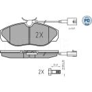 MEYLE Bremsbeläge 0252360219/PD