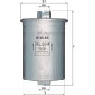MAHLE Kraftstofffilter KL 204