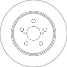 TRW Bremsscheibe DF6828