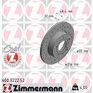 Bremsscheibe HA Sport 600.3222.52