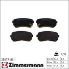 ZIMMERMANN Bremsbeläge 25677.160.1