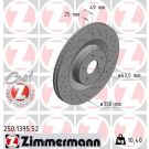 Bremsscheibe VA Sport 250.1395.52 Bremsscheibe VA Sport 250.1395.52