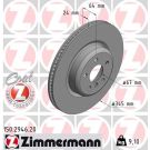 ZIMMERMANN Bremsscheibe 150.2946.20 Coat Z