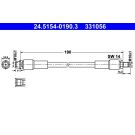 ATE Bremsschlauch 24.5154-0190.3