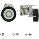 Spannrolle Multi-V VKM 31015