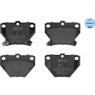 Bremsbelagsatz Toyota T. Corolla 02-/Yaris 99-/Prius 00- Mit Sensor MEYLE-ORIGINAL: True to OE 025 235 2114/W