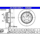 Bremsscheibe Bmw T. 1/3/X1 2.0-3.0 05-15 Power Disc 24.0320-0204.1 Bremsscheibe Bmw T. 1/3/X1 2.0-3.0 05-15 Power Disc 24.0320-0204.1