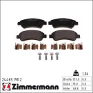 ZIMMERMANN Bremsbelagsatz, Scheibenbremse 24465.190.2
