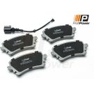 PROFIPOWER Bremsbelagsatz, Scheibenbremse 1B2019