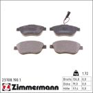 ZIMMERMANN Bremsbeläge 23708.190.1