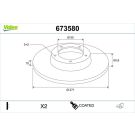 VALEO Motorkühler 230856 COATED