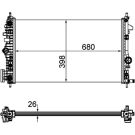 Kühler, Motorkühlung CR 1103 000P