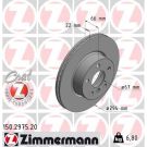 ZIMMERMANN Bremsscheibe 150.2975.20 Coat Z