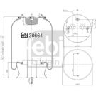FEBI BILSTEIN Luftfeder 38664
