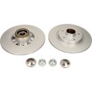 Bremsscheibe Renault T. Kangoo 08- Mit Lager Mit Ok-Korrosionsschutzabdeckung QD9187