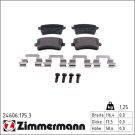 ZIMMERMANN Bremsbeläge 24606.175.3