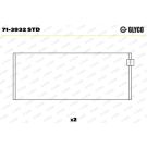GLYCO Pleuellager 71-3932 STD