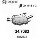 Endschalldämpfer 34.7083