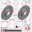ZIMMERMANN Bremsscheibe 150.1269.53 BLACK Z