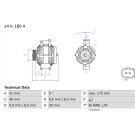 Lichtmaschine 0 986 048 450