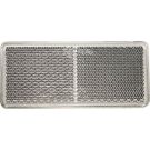 Rückstrahler weiß selbstklebend rechteckig 90x40 402654.001