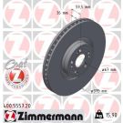 ZIMMERMANN Bremsscheibe 400.5557.20 Coat Z
