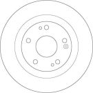 Bremsscheibe DF6705