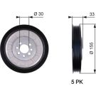 Riemenscheibe SEAT,SKODA,VW DriveAlign™ TVD1088