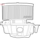 DENSO Ventilator DEA23014