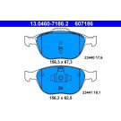 Bremsbelagsatz Ford P. Fiesta/Focus/Tourneo/Transit 1,8-2,0 02-13 13.0460-7186.2