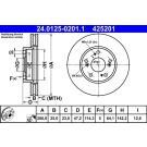 Bremsscheibe 24.0125-0201.1