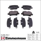 ZIMMERMANN Bremsbeläge 24086.155.1
