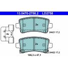 Bremsbelagsatz Opel T. Insignia 1.4-2.0 08- Keramik 13.0470-2758.2