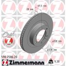 ZIMMERMANN Bremsscheibe 590.2586.20