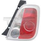 Heckleuchte R O K-PLATTE ROT/WEISS FIAT 500 ALLE 10,07-6,15 2510,659,1