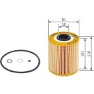 Ölfilter BMW 3,5 Serie 1457429638