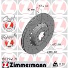 ZIMMERMANN Bremsscheibe 150.2941.70 Formula Z
