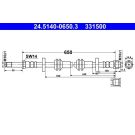 Bremsschlauch 24.5140-0650.3