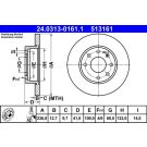 Bremsscheibe Opel P. Ascona/Astra/Corsa/Kadett 79-00 Power Disc 24.0313-0161.1