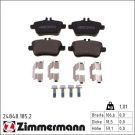 ZIMMERMANN Bremsbeläge 24848.185.2