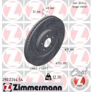 ZIMMERMANN Bremsscheibe 290.2264.54 ZIMMERMANN Bremsscheibe 290.2264.54