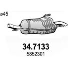 Endschalldämpfer OPEL Astra H 04 34.7133