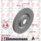 12 481 043 Sport Bremsscheibe VA Sport 100.3326.52 12 481 043 Sport Bremsscheibe VA Sport 100.3326.52