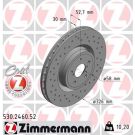 ZIMMERMANN Bremsscheibe 530.2460.20 SPORT Z