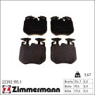 ZIMMERMANN Bremsbeläge 22392.195.1