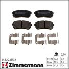 ZIMMERMANN Bremsbeläge 24320.155.2
