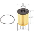 Ölfilter OPEL,SATURN,CADILLAC,CHEVROLET 1457429178