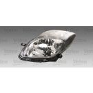 Scheinwerfer R H4 +LWR +MOT GETÖNT VALEO PQ TOYOTA YARIS 2,09-11,10 43937