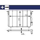 Kühler, Motorkühlung CR 452 000S